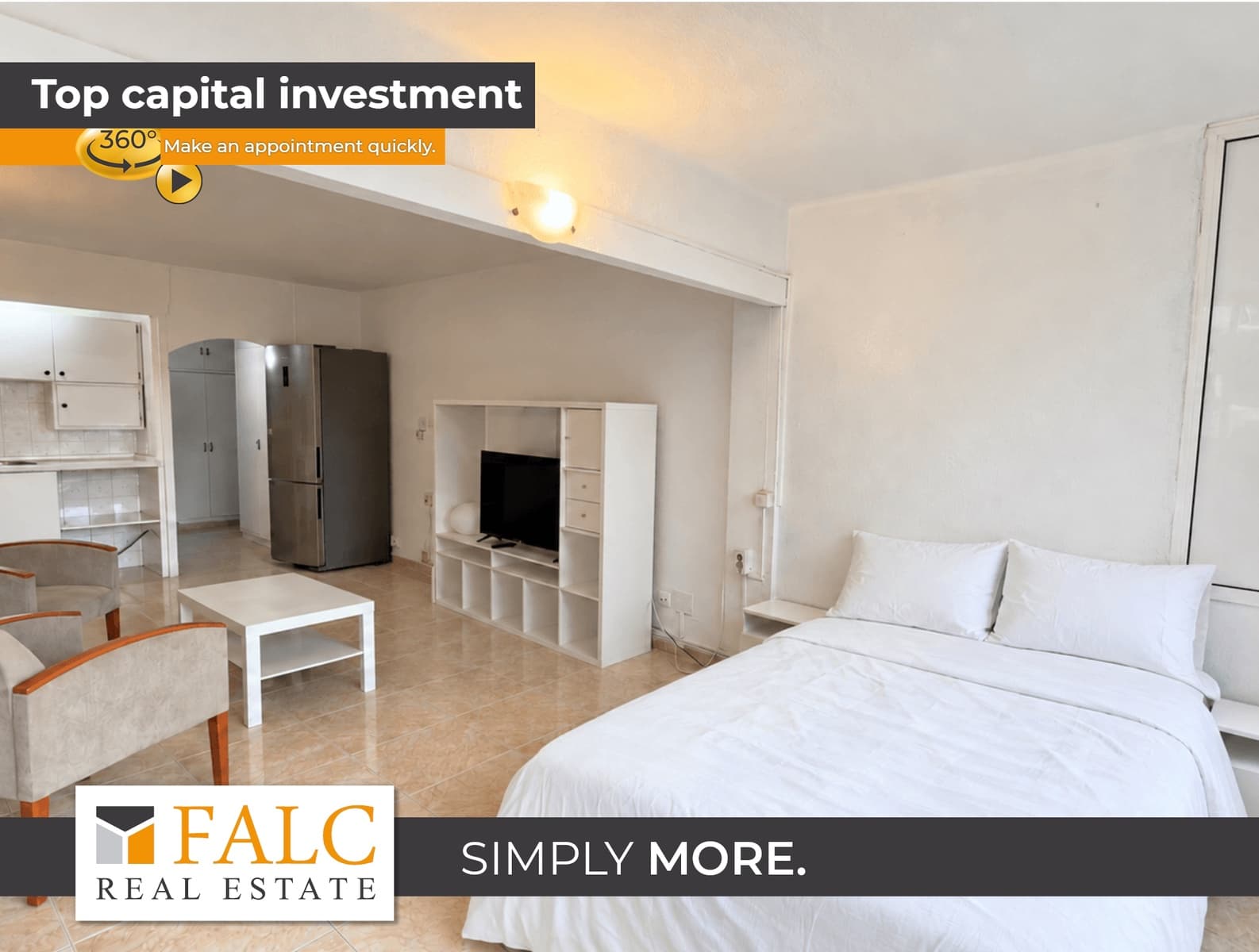 Apartamento para venda em Costa de la Calma - 265 000 € (Ref: 10163220)