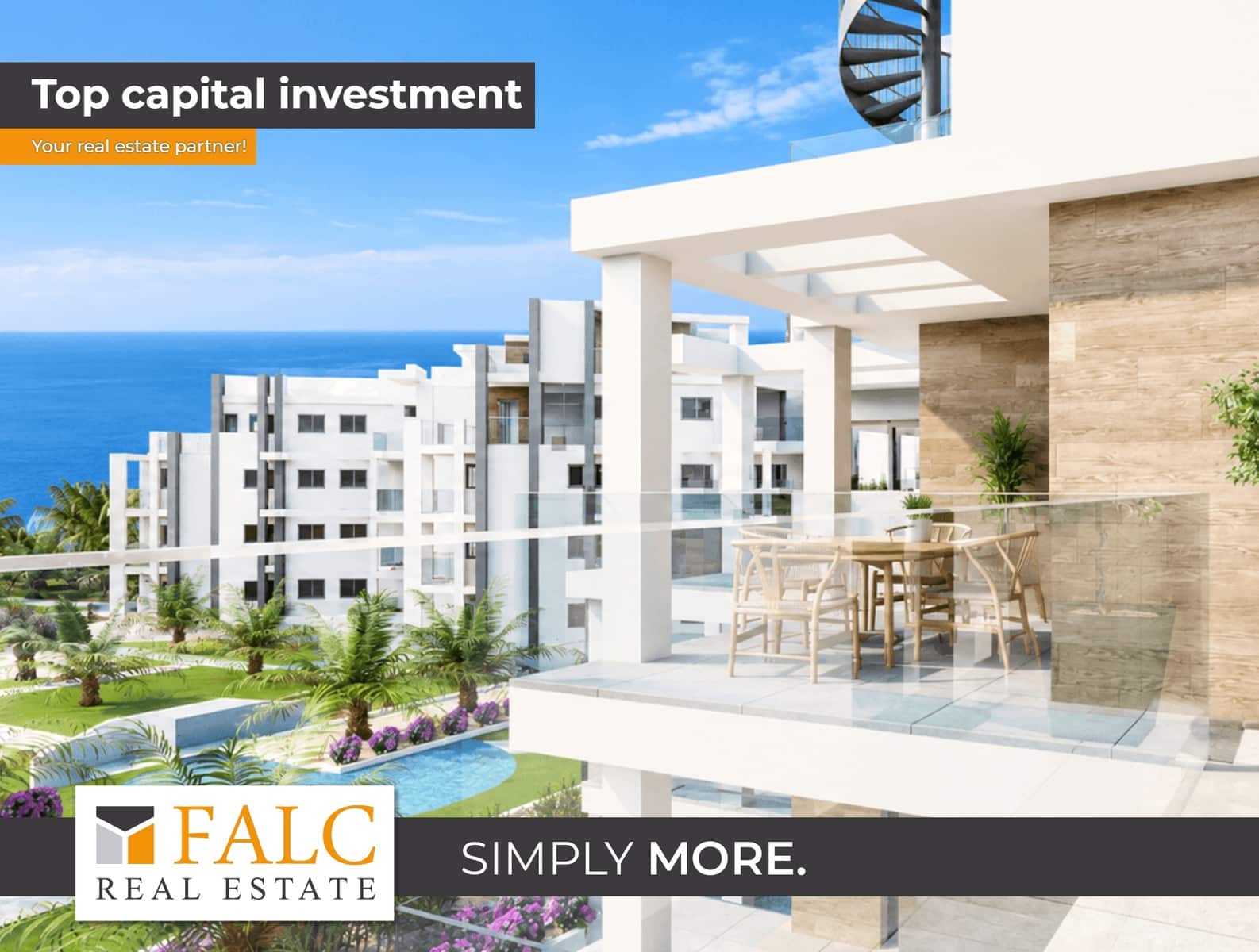 2 soveværelse Lejlighed til salg i Denia med swimmingpool - € 525.000 (Ref: 10179487)