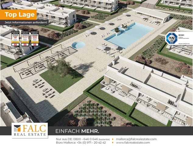 2 soveværelse Lejlighed til salg i Sa Rapita / La Rapita, Campos med swimmingpool garage - € 729.000 (Ref: 7526645)