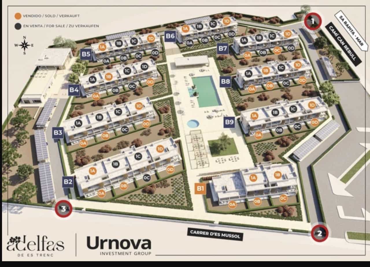 2 soverom Leilighet til salgs i Campos med svømmebasseng garasje - € 748 000 (Ref: 7526645)