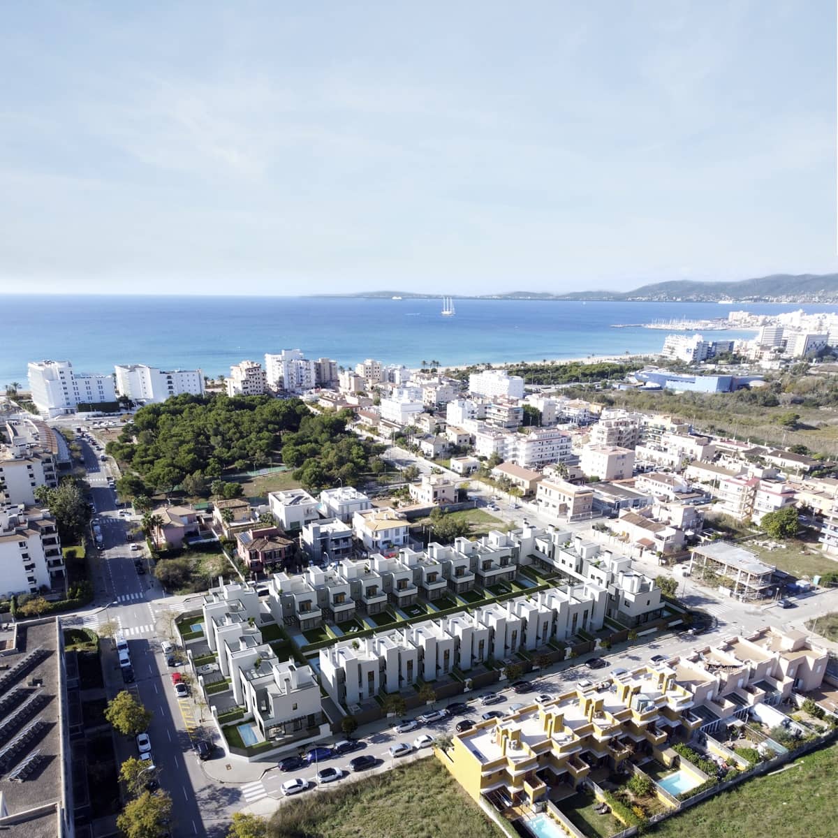 4 soveværelse Semi-Rækkehus til salg i Palma de Mallorca med swimmingpool garage - € 1.155.000 (Ref: 7526720)