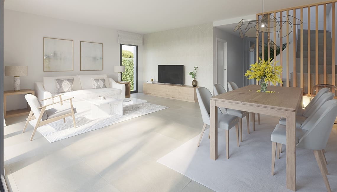 4 sypialnia Dom blizniak na sprzedaż w Llucmajor z basenem garażem - 970 000 € (Ref: 7529625)