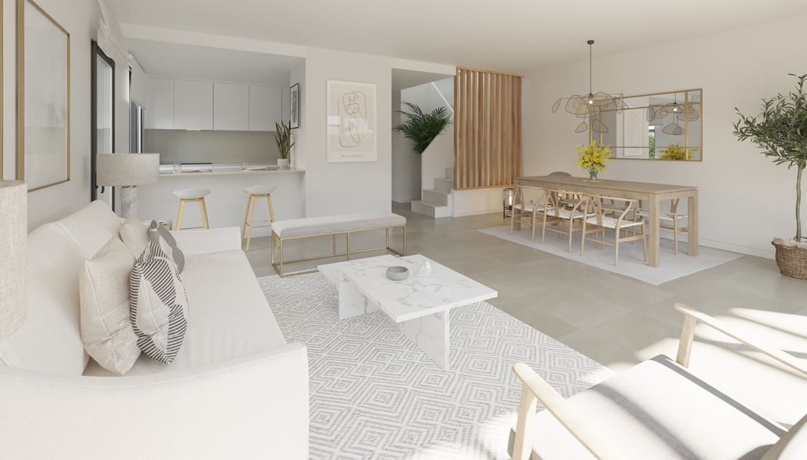 4 sypialnia Dom blizniak na sprzedaż w Llucmajor z basenem garażem - 970 000 € (Ref: 7529625)