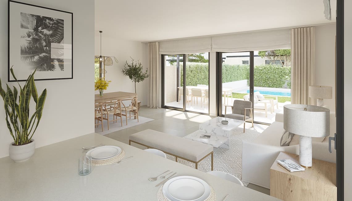 4 camera da letto Villetta Bifamiliare in vendita in Llucmajor con piscina garage - 990.000 € (Rif: 7529627)