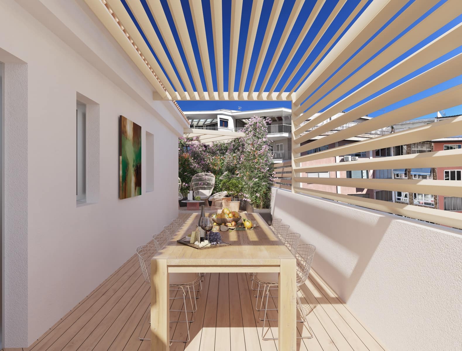 3 quarto Penthouse para venda em Palma de Mallorca com piscina garagem - 2 200 000 € (Ref: 7957372)