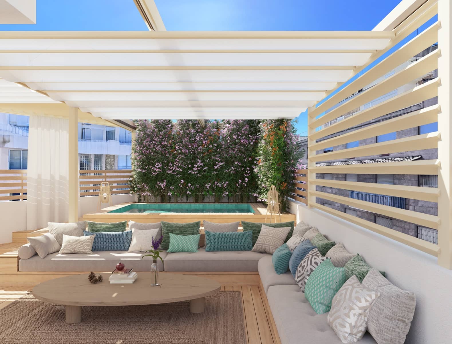 3 quarto Penthouse para venda em Palma de Mallorca com piscina garagem - 2 200 000 € (Ref: 7957372)