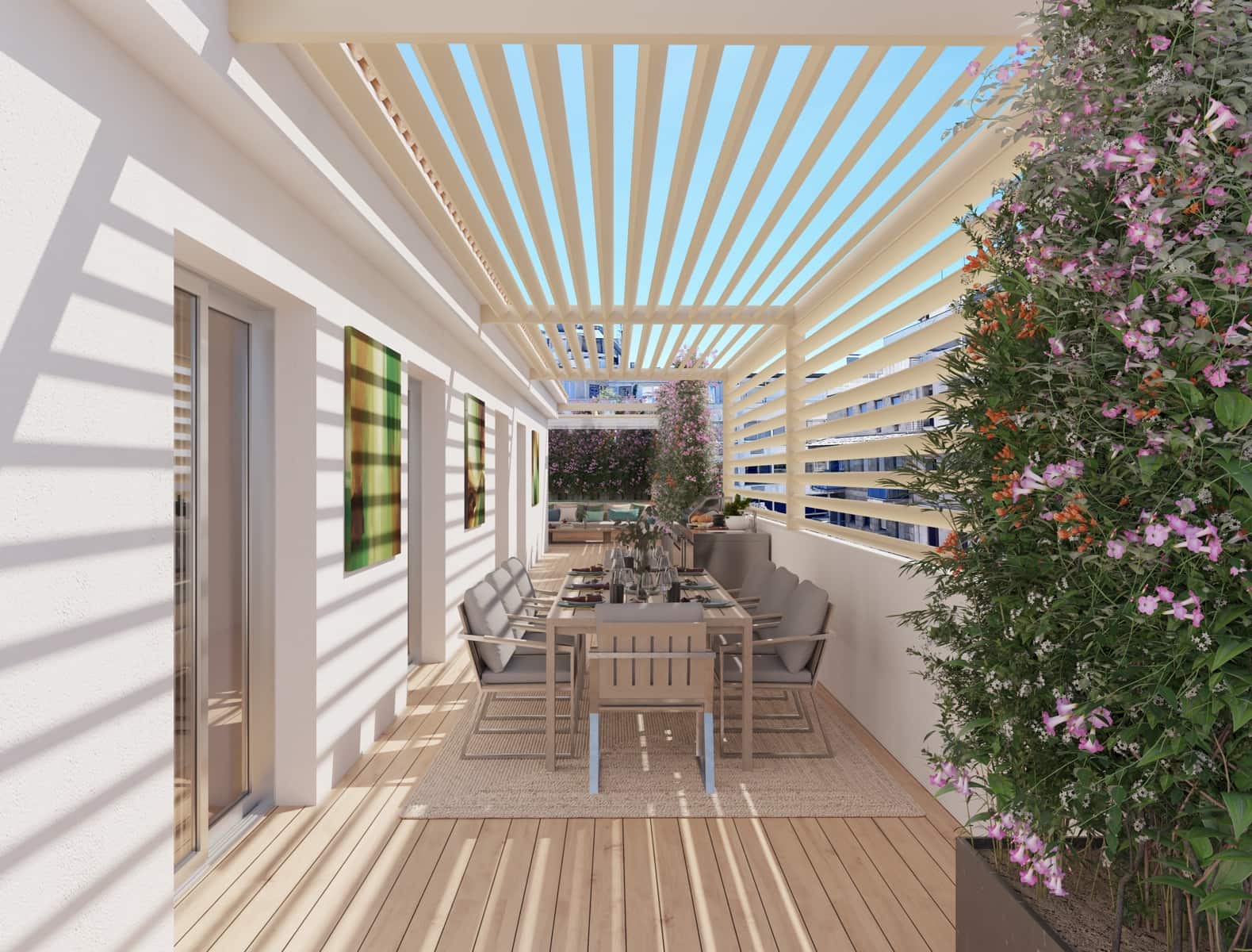 3 quarto Penthouse para venda em Palma de Mallorca com piscina garagem - 2 200 000 € (Ref: 7957372)