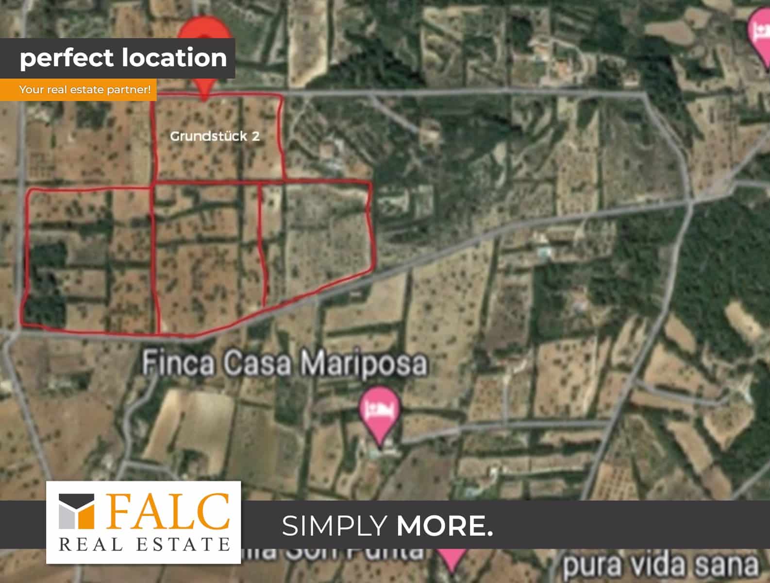 Undeveloped Land for sale in Son Proenc / Son Prohens - € 325,000 (Ref: 7998512)