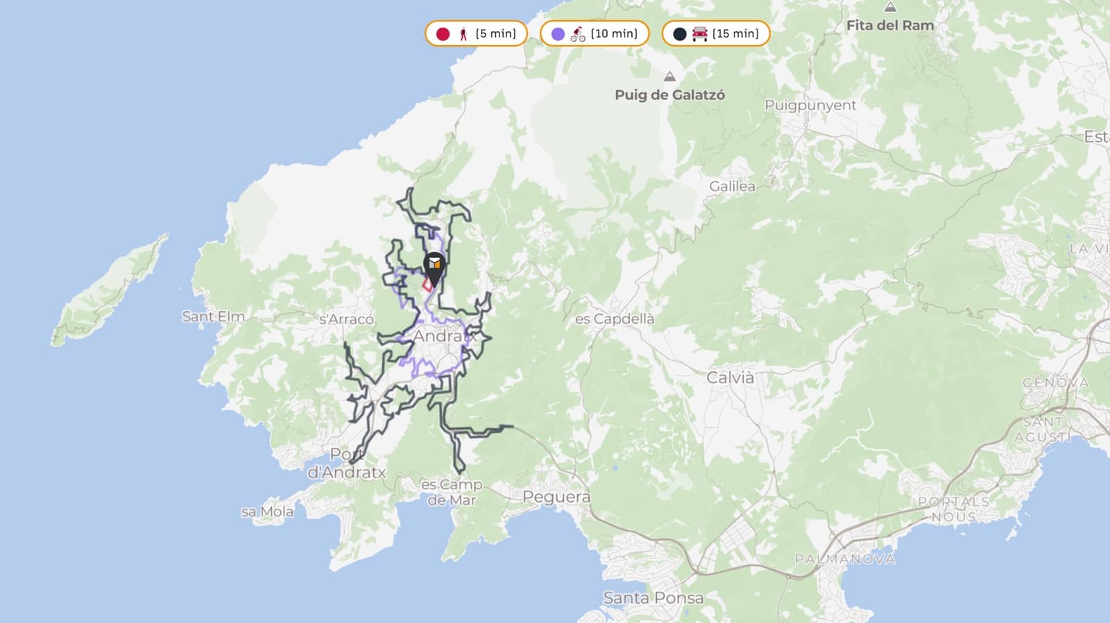 2 bedroom Finca/Country House for sale in Andratx with pool - € 1,250,000 (Ref: 8200432)