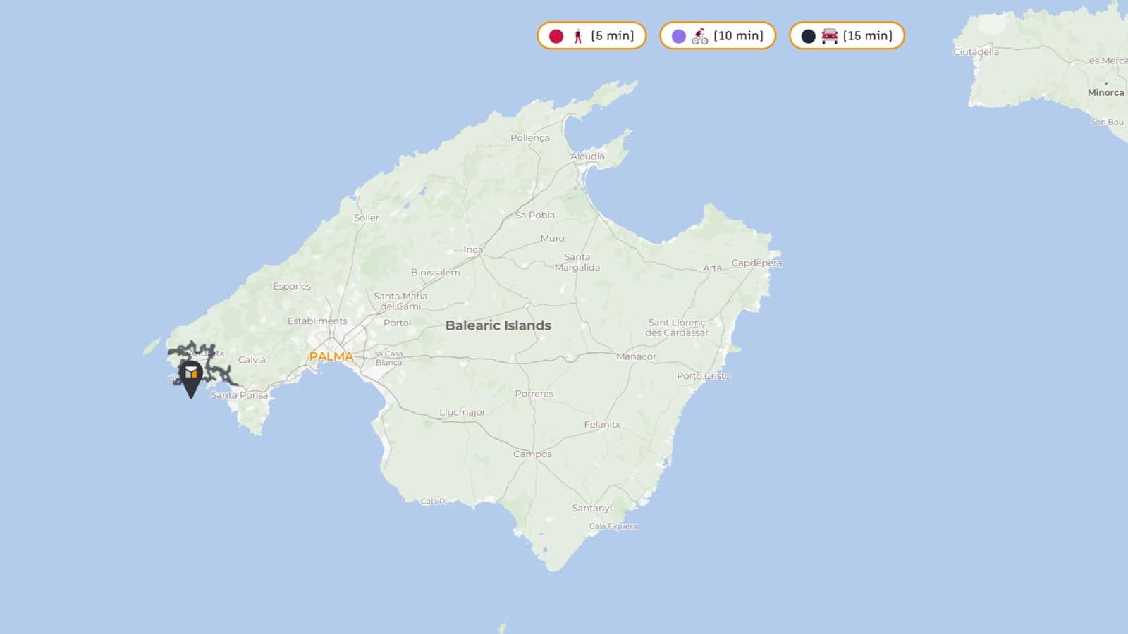 2 soveværelse Lejlighed til salg i Puerto de Andratx med swimmingpool garage - € 895.000 (Ref: 8200443)