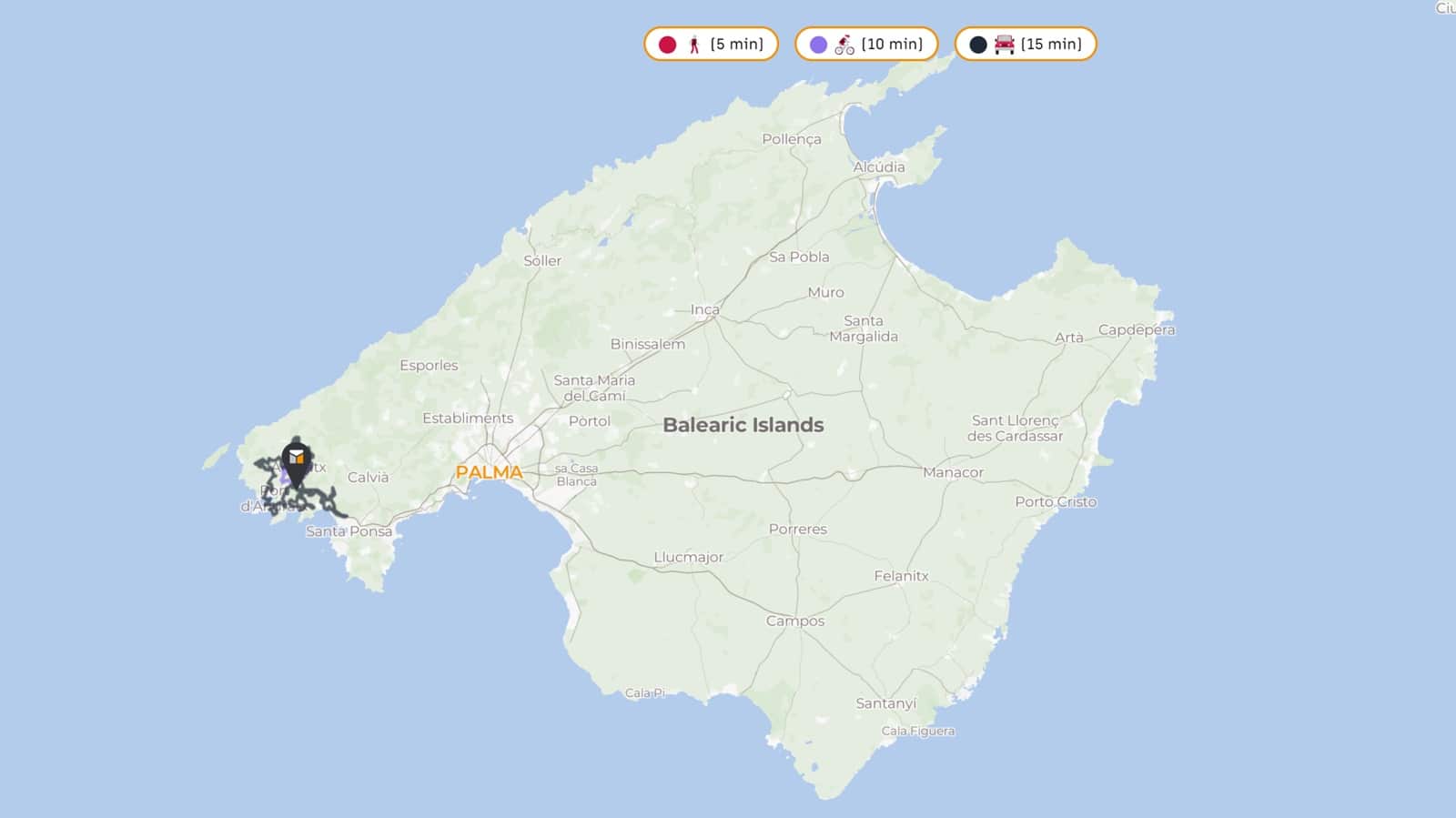 3 camera da letto Finca/Casa di Campagna in vendita in Andratx con piscina - 1.600.000 € (Rif: 8200447)