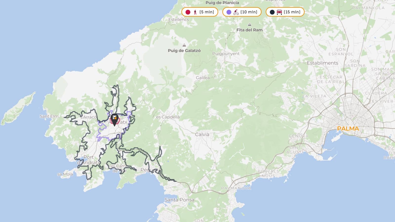 3 camera da letto Finca/Casa di Campagna in vendita in Andratx con piscina - 1.600.000 € (Rif: 8200447)