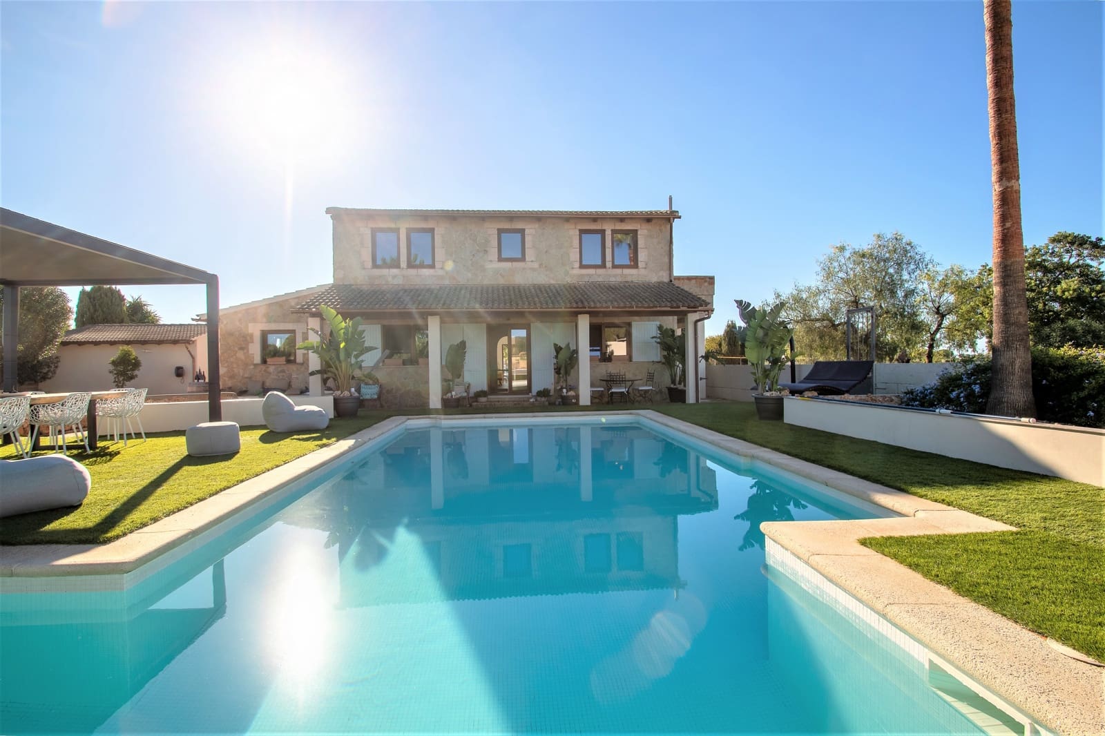 5 sovrum Finca/Hus på landet till salu i Llucmajor med pool garage - 2 200 000 € (Ref: 8215365)