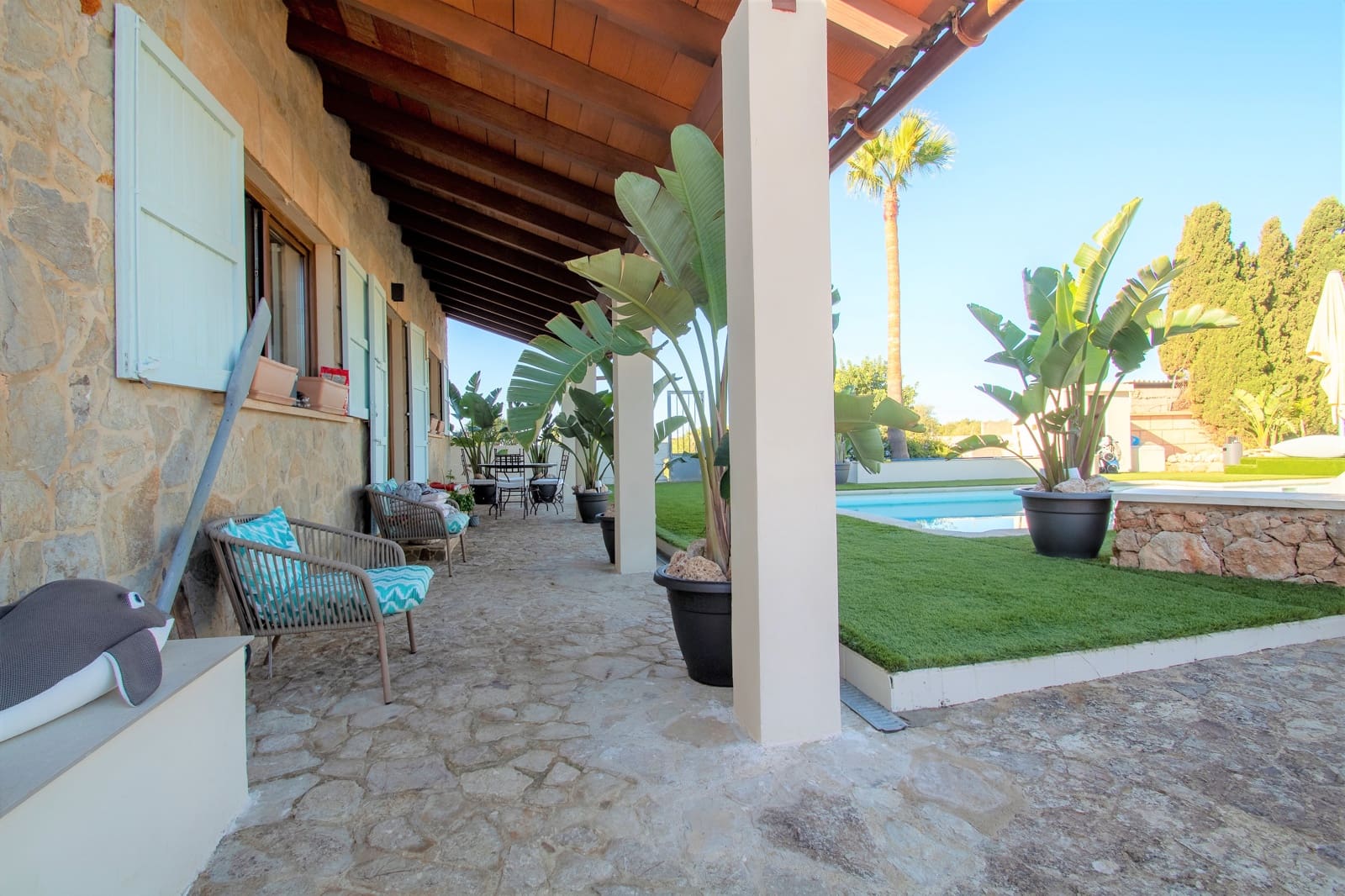 5 sovrum Finca/Hus på landet till salu i Llucmajor med pool garage - 2 200 000 € (Ref: 8215365)