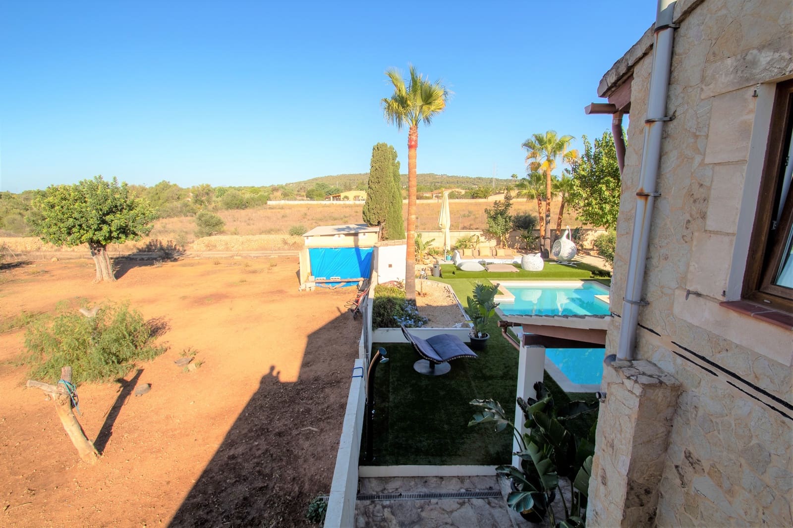 5 sovrum Finca/Hus på landet till salu i Llucmajor med pool garage - 2 200 000 € (Ref: 8215365)