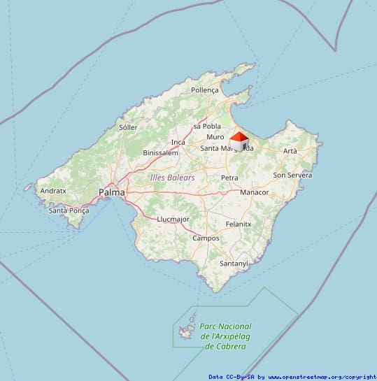 7 sypialnia Willa na sprzedaż w Santa Margalida z basenem garażem - 4 600 000 € (Ref: 8215383)