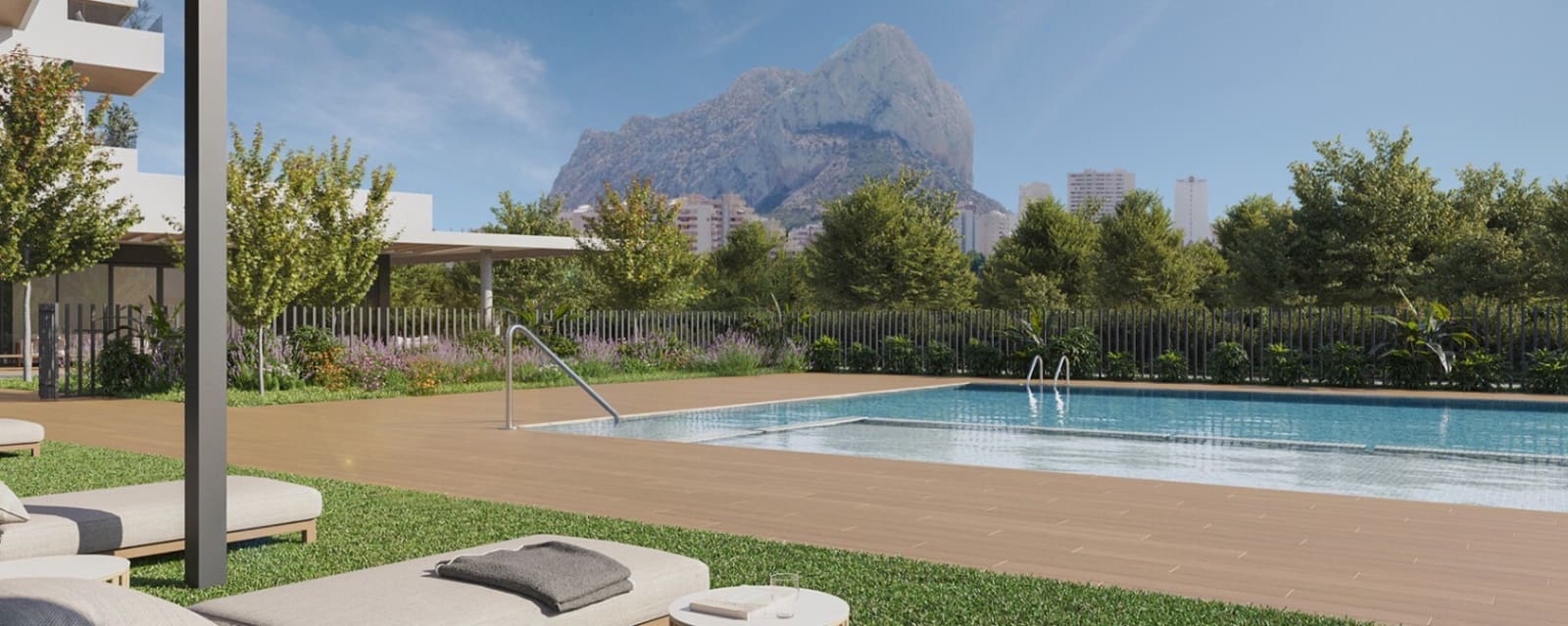 2 soveværelse Lejlighed til salg i Calpe / Calp med swimmingpool garage - € 374.000 (Ref: 8338582)