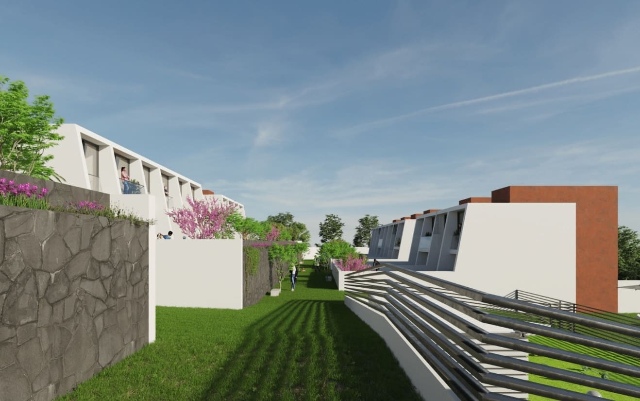 3 soveværelse Rækkehus til salg i Calpe / Calp med swimmingpool garage - € 465.000 (Ref: 8338928)