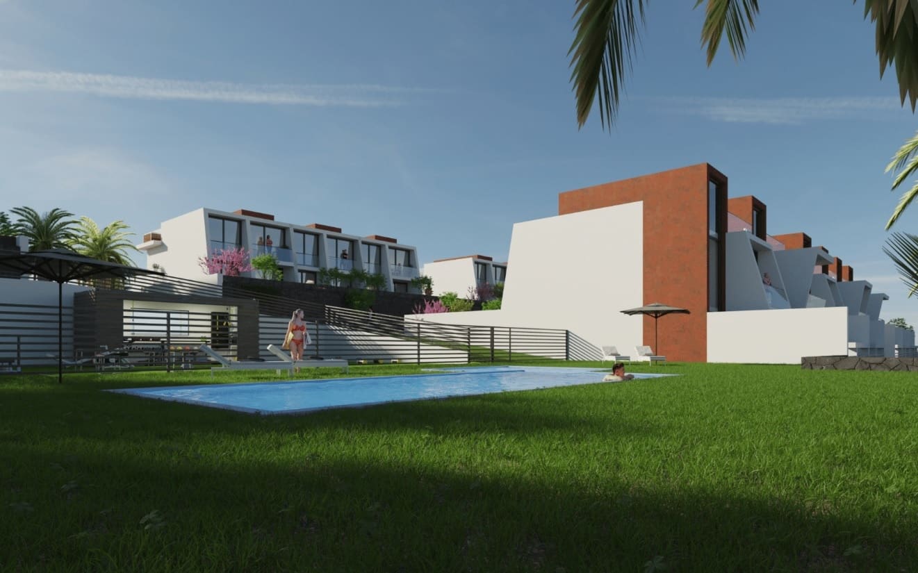 3 soveværelse Rækkehus til salg i Calpe / Calp med swimmingpool garage - € 465.000 (Ref: 8338928)