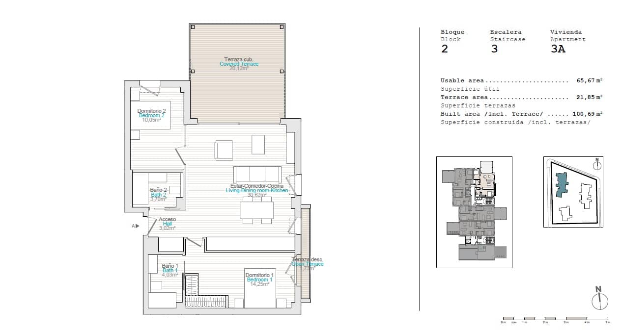 2 sovrum Lägenhet till salu i El Vergel / Verger med pool - 425 000 € (Ref: 8338933)
