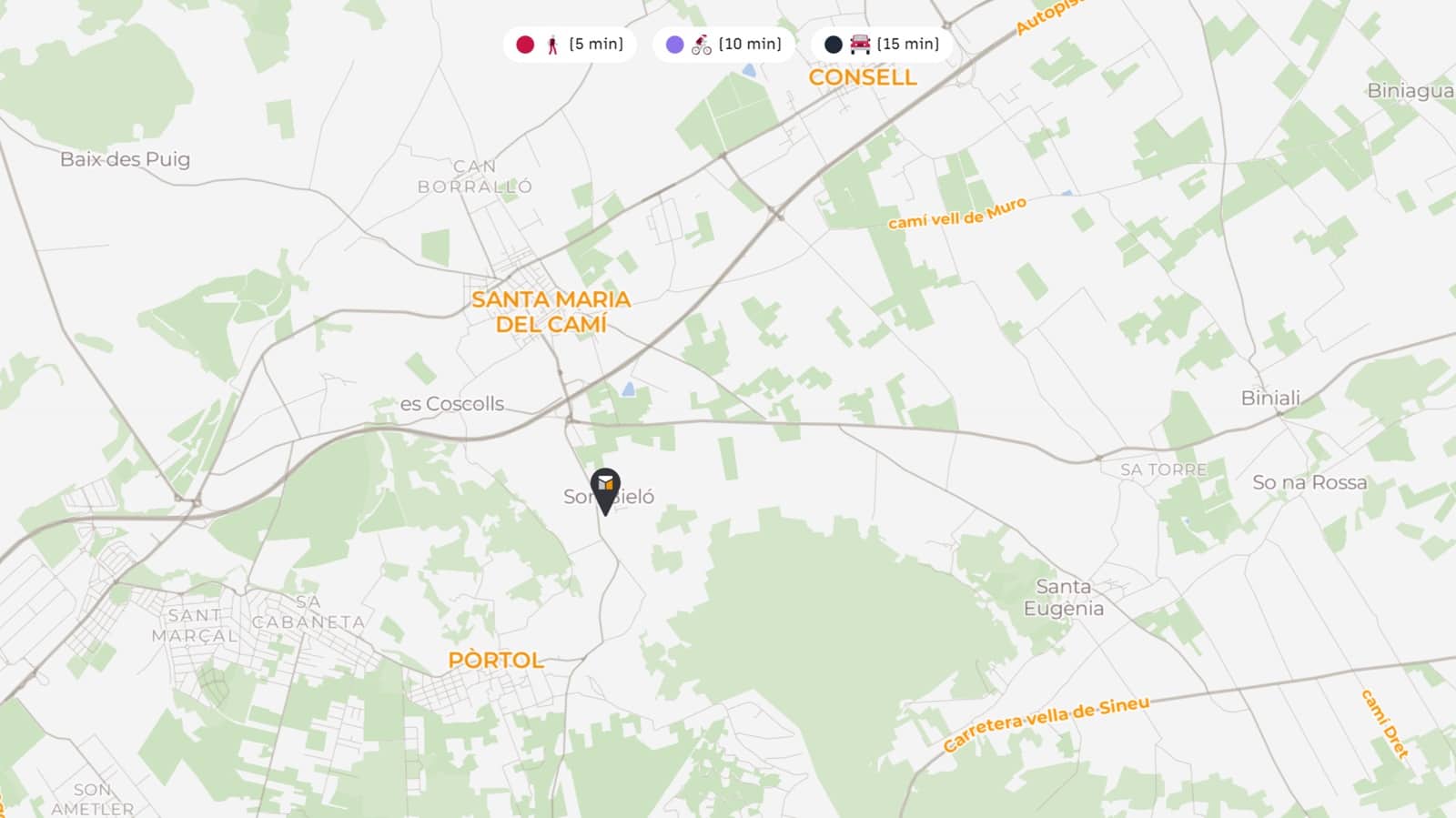 5 bedroom Villa for sale in Santa Maria del Cami with pool garage - € 1,085,000 (Ref: 8358981)