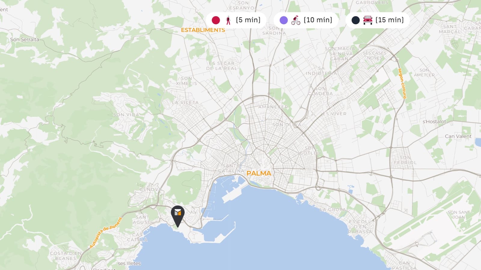2 soveværelse Lejlighed til salg i Palma de Mallorca med garage - € 371.000 (Ref: 8370064)