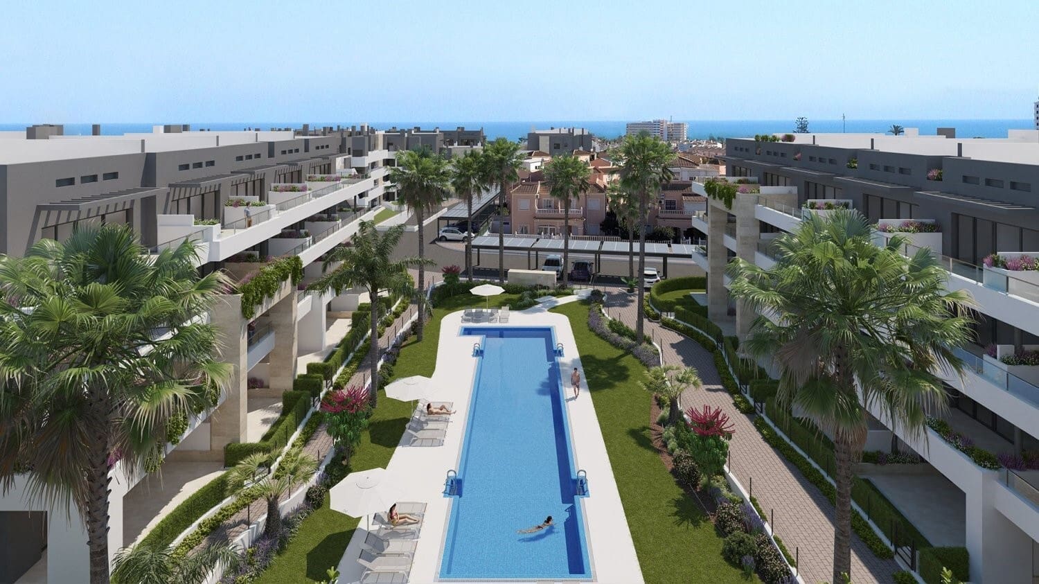 2 bedroom Apartment for sale in Playa Flamenca with pool - € 368,000 (Ref: 8444985)