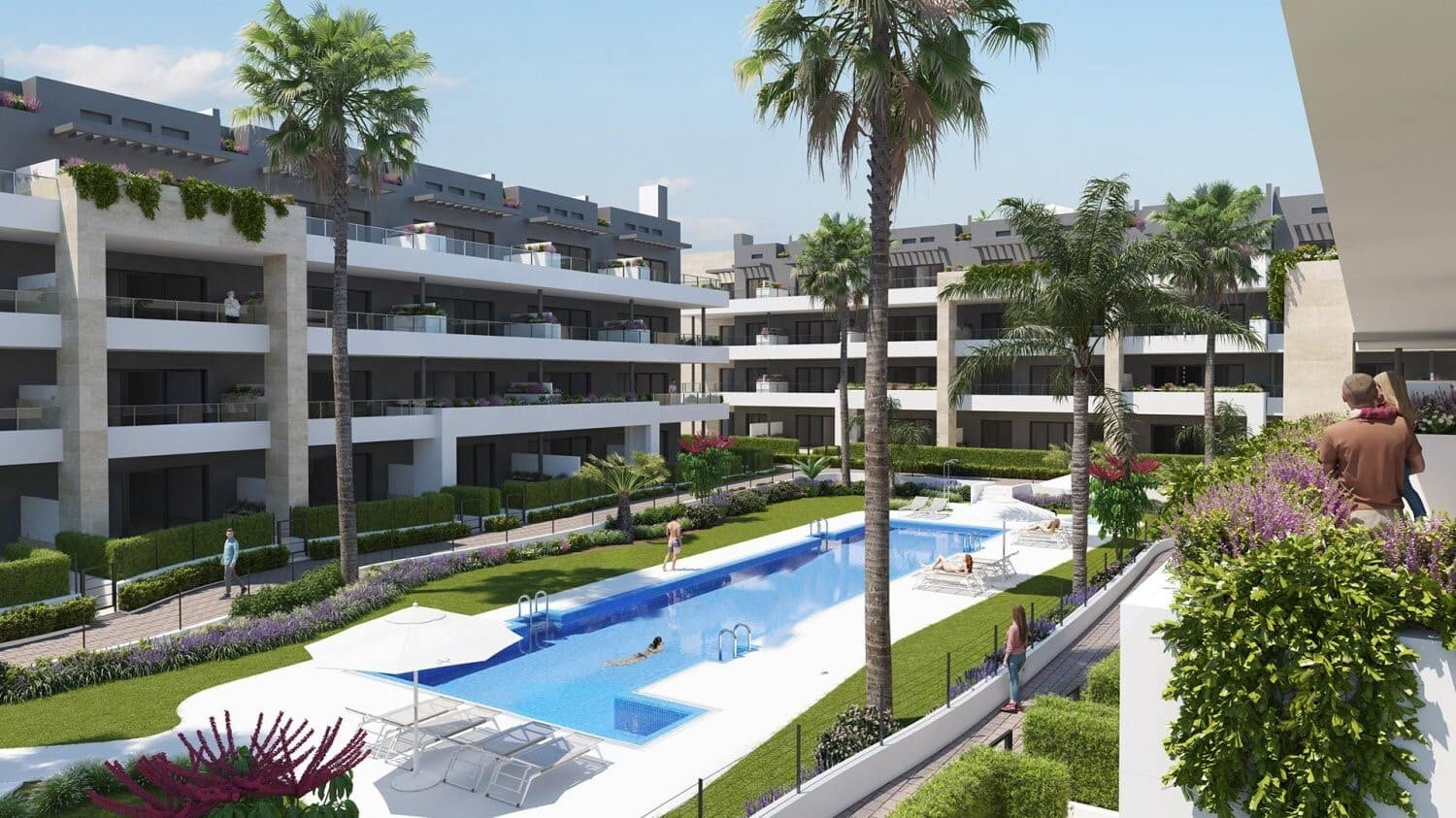 2 bedroom Apartment for sale in Playa Flamenca with pool - € 326,000 (Ref: 8451457)