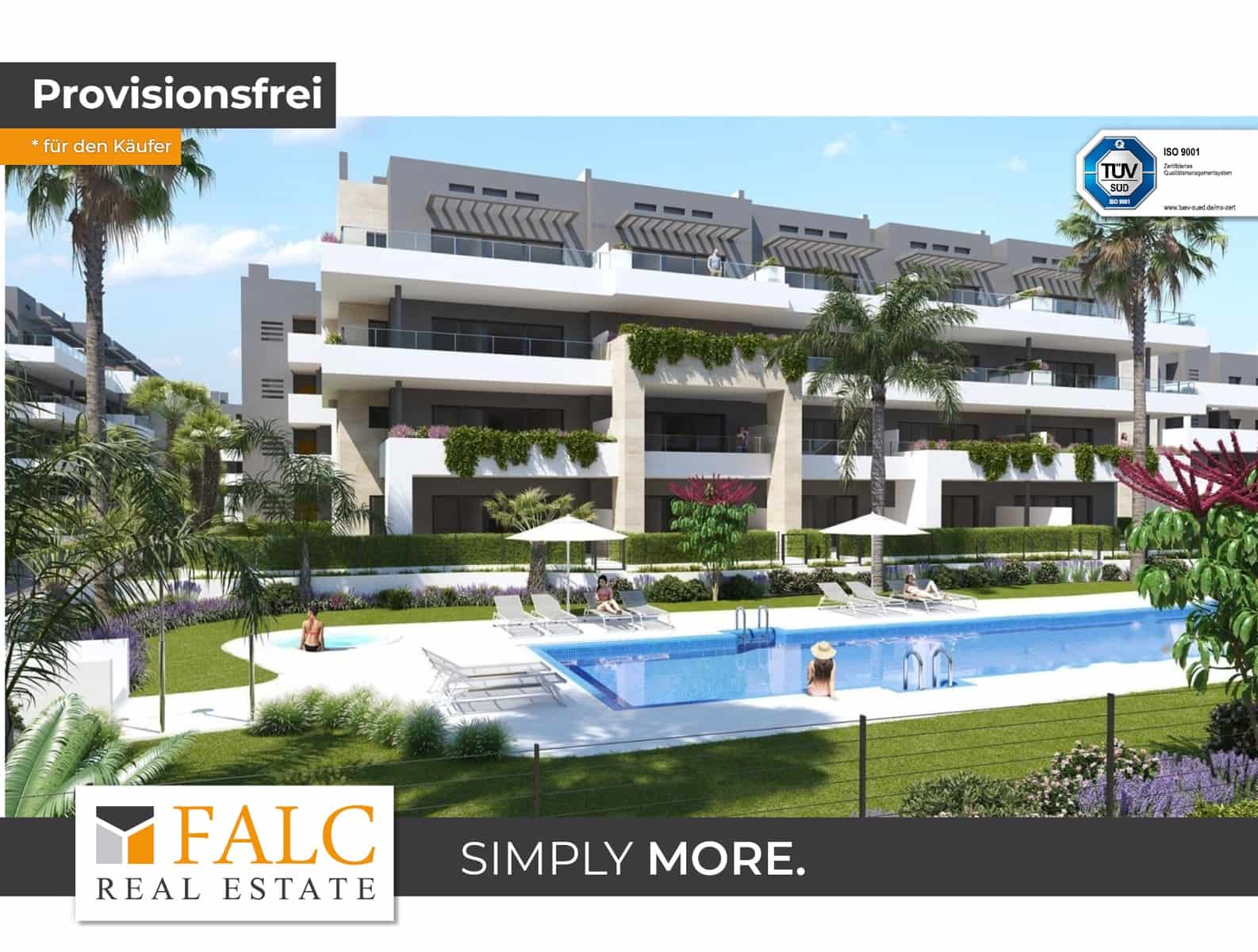 2 bedroom Apartment for sale in Playa Flamenca with pool - € 326,000 (Ref: 8451457)