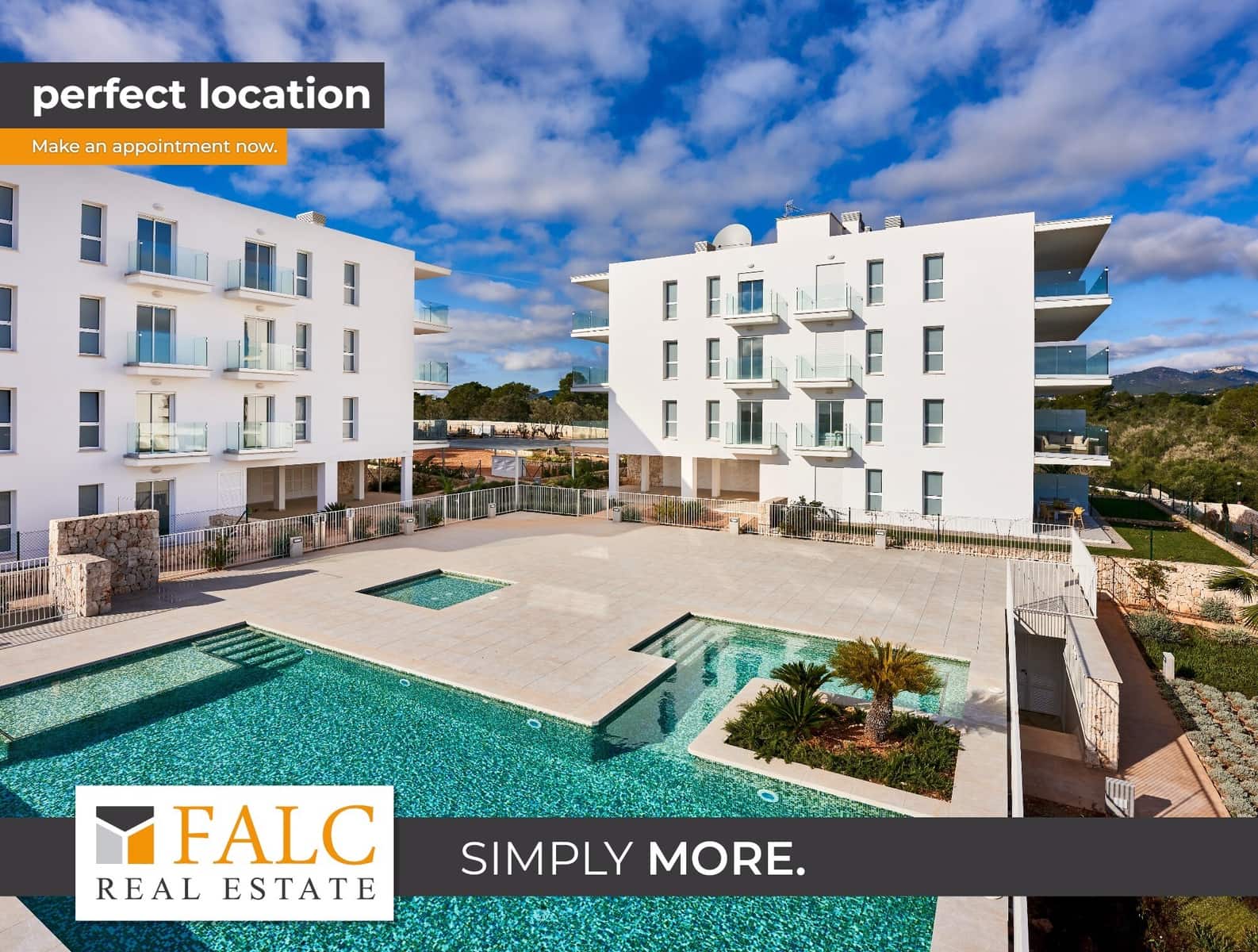 2 soveværelse Lejlighed til salg i Cala d'Or med swimmingpool garage - € 390.000 (Ref: 8456011)