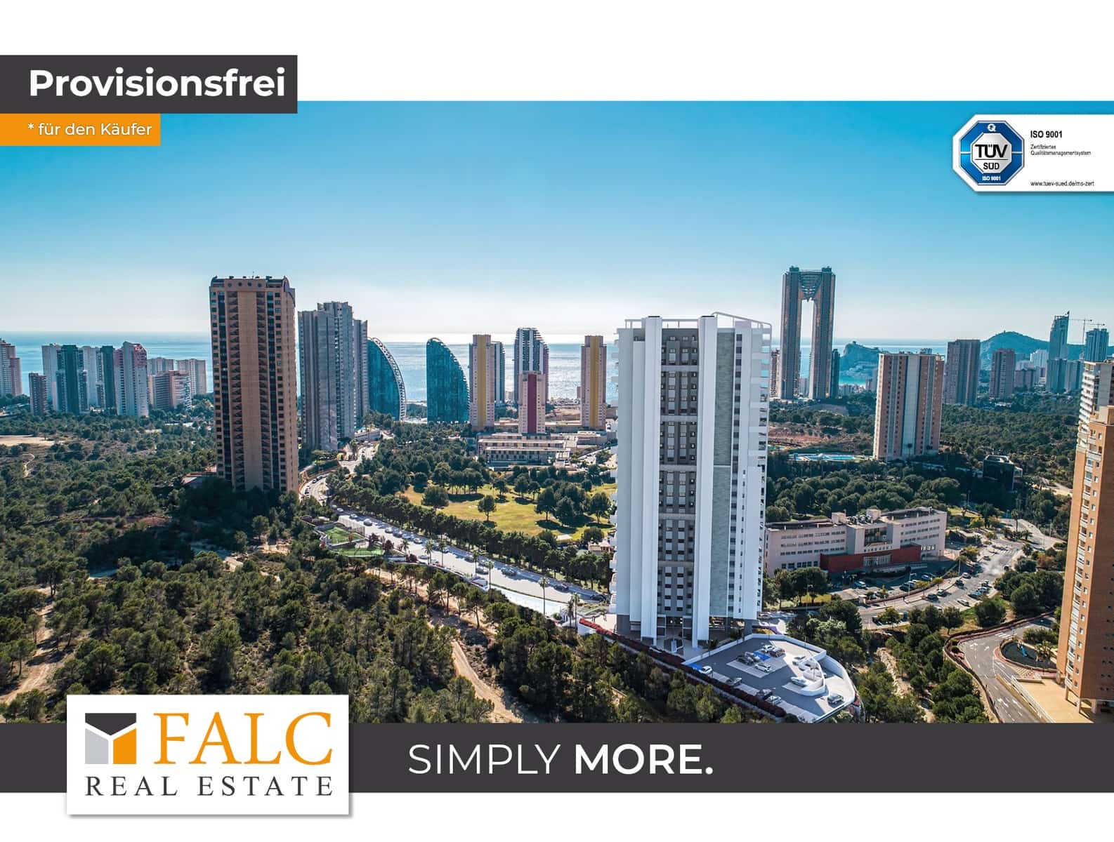 2 soveværelse Lejlighed til salg i Benidorm med swimmingpool - € 336.000 (Ref: 8467237)