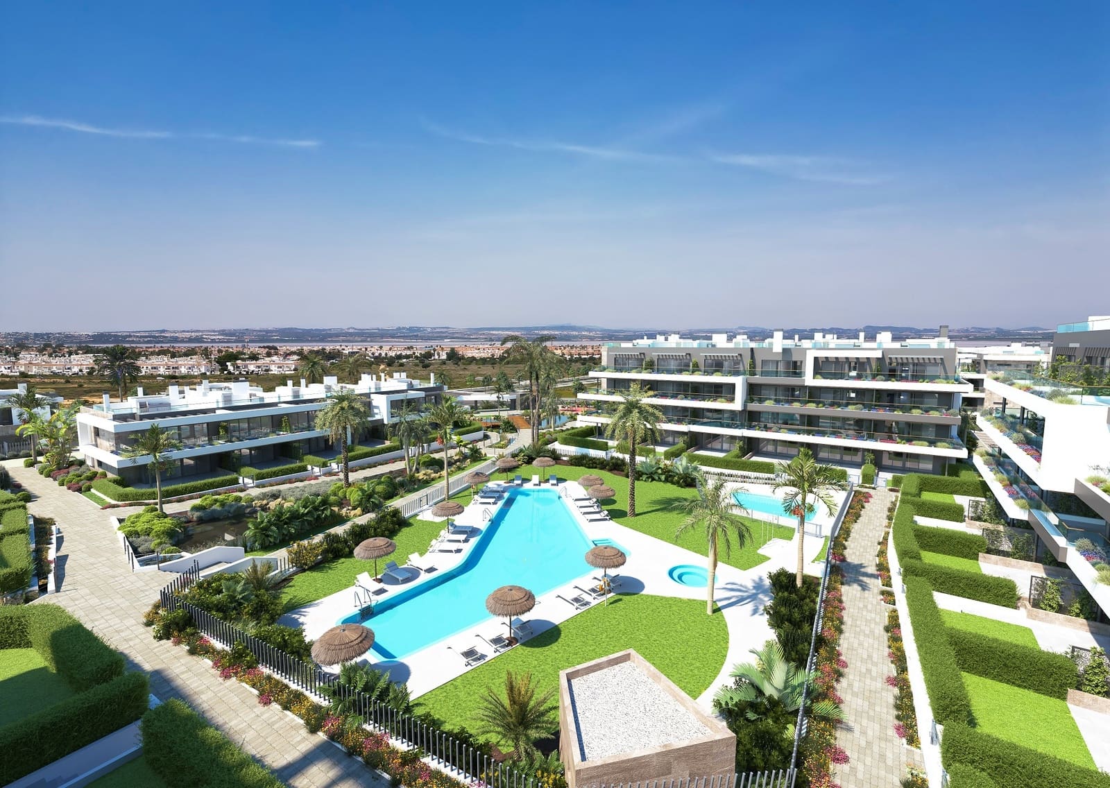 2 soveværelse Lejlighed til salg i Torrevieja med swimmingpool - € 251.000 (Ref: 8467259)