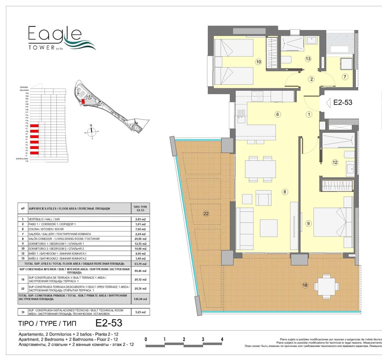 2 quarto Apartamento para venda em Benidorm com piscina - 464 000 € (Ref: 8467287)
