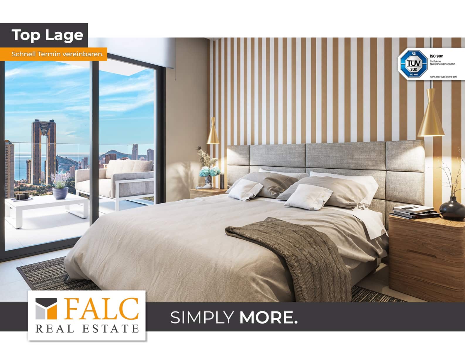 4 soveværelse Penthouse til salg i Benidorm med swimmingpool - € 885.000 (Ref: 8467296)