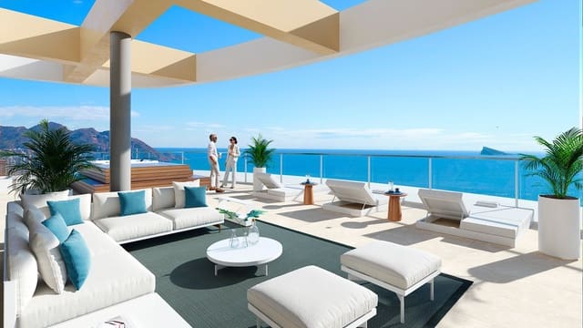 4 soveværelse Lejlighed til salg i Playa Poniente, Benidorm med swimmingpool garage - € 1.429.000 (Ref: 8467297)