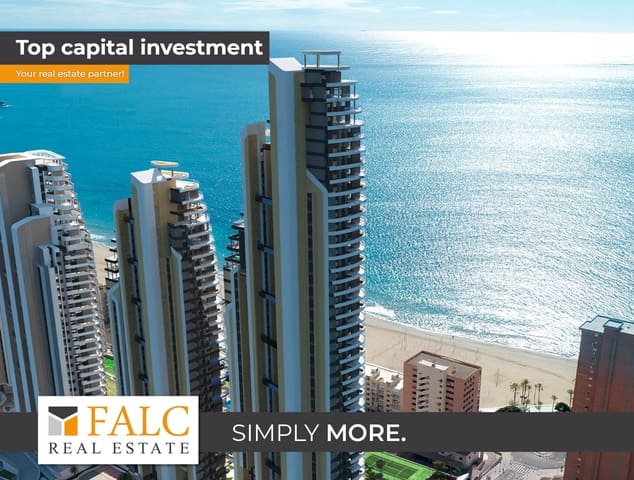 4 soveværelse Lejlighed til salg i Playa Poniente, Benidorm med swimmingpool garage - € 1.429.000 (Ref: 8467297)