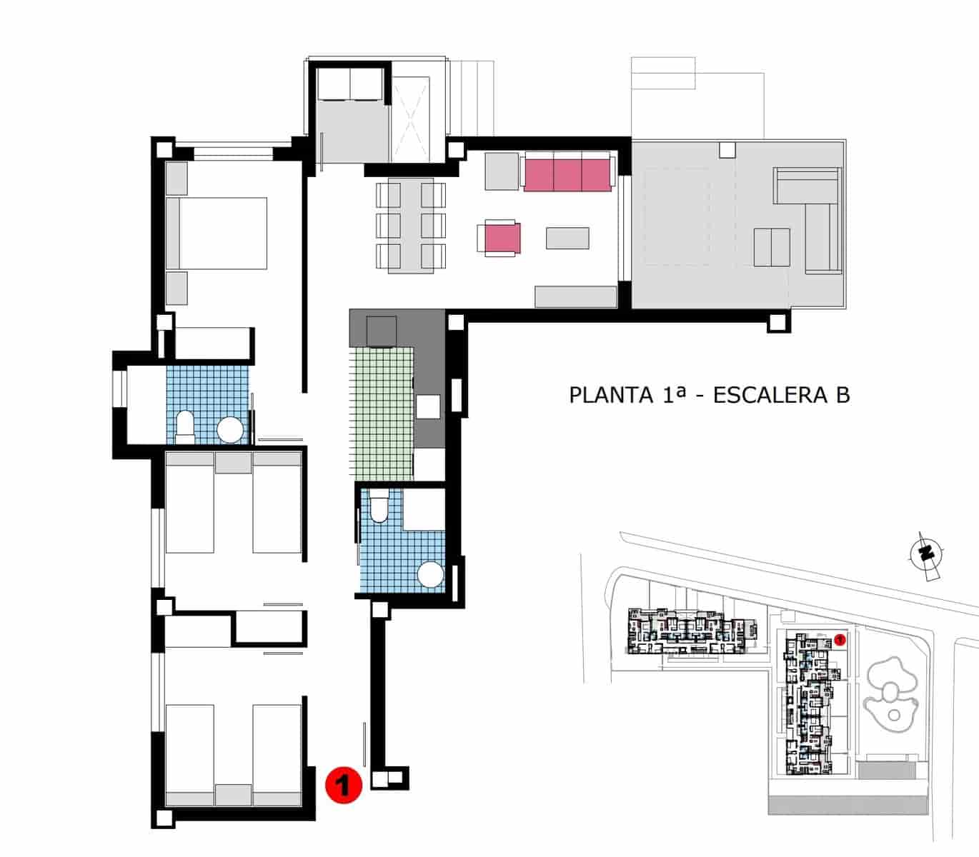 3 soveværelse Lejlighed til salg i Denia - € 325.000 (Ref: 8498131)