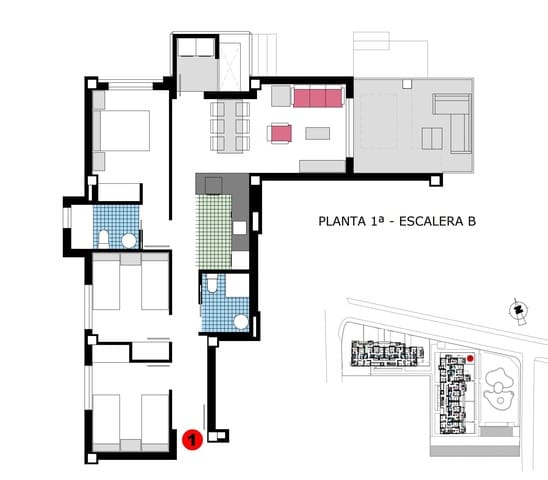3 soveværelse Lejlighed til salg i Les Bassetes - El Marjal, Dénia - € 325.000 (Ref: 8498131)