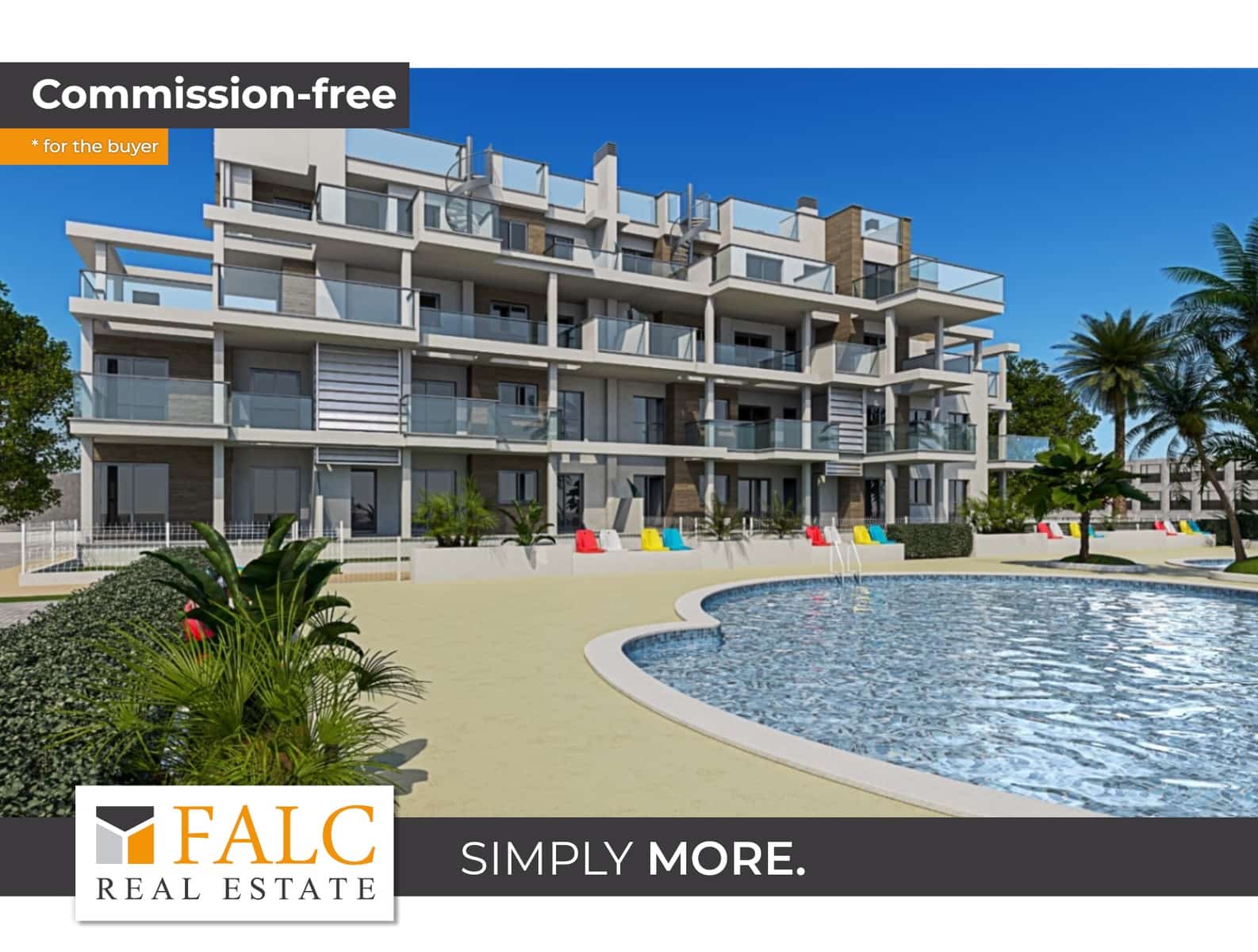 3 soveværelse Lejlighed til salg i Denia - € 325.000 (Ref: 8498131)