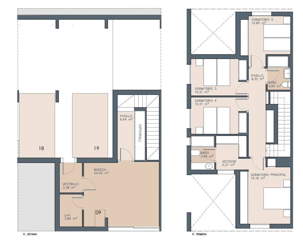 5 soveværelse Semi-Rækkehus til salg i Campolivar med swimmingpool garage - € 815.000 (Ref: 8508087)