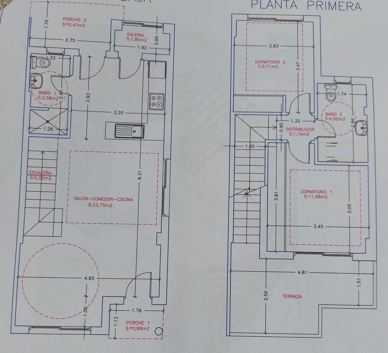 2 bedroom Terraced Villa for sale in Campoamor with pool - € 249,000 (Ref: 8537957)