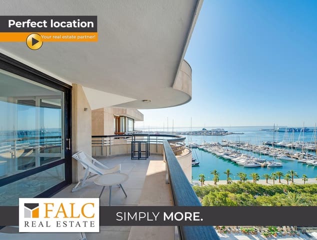 5 soverom Penthouse til salgs i Son Armadans, Palma de Mallorca med svømmebasseng garasje - € 2 290 000 (Ref: 8555576)