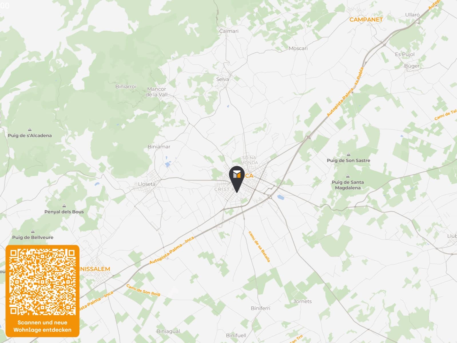 3 makuuhuone Maalaistalo myytävänä paikassa Inca mukana uima-altaan - 750 000 € (Ref: 8589752)