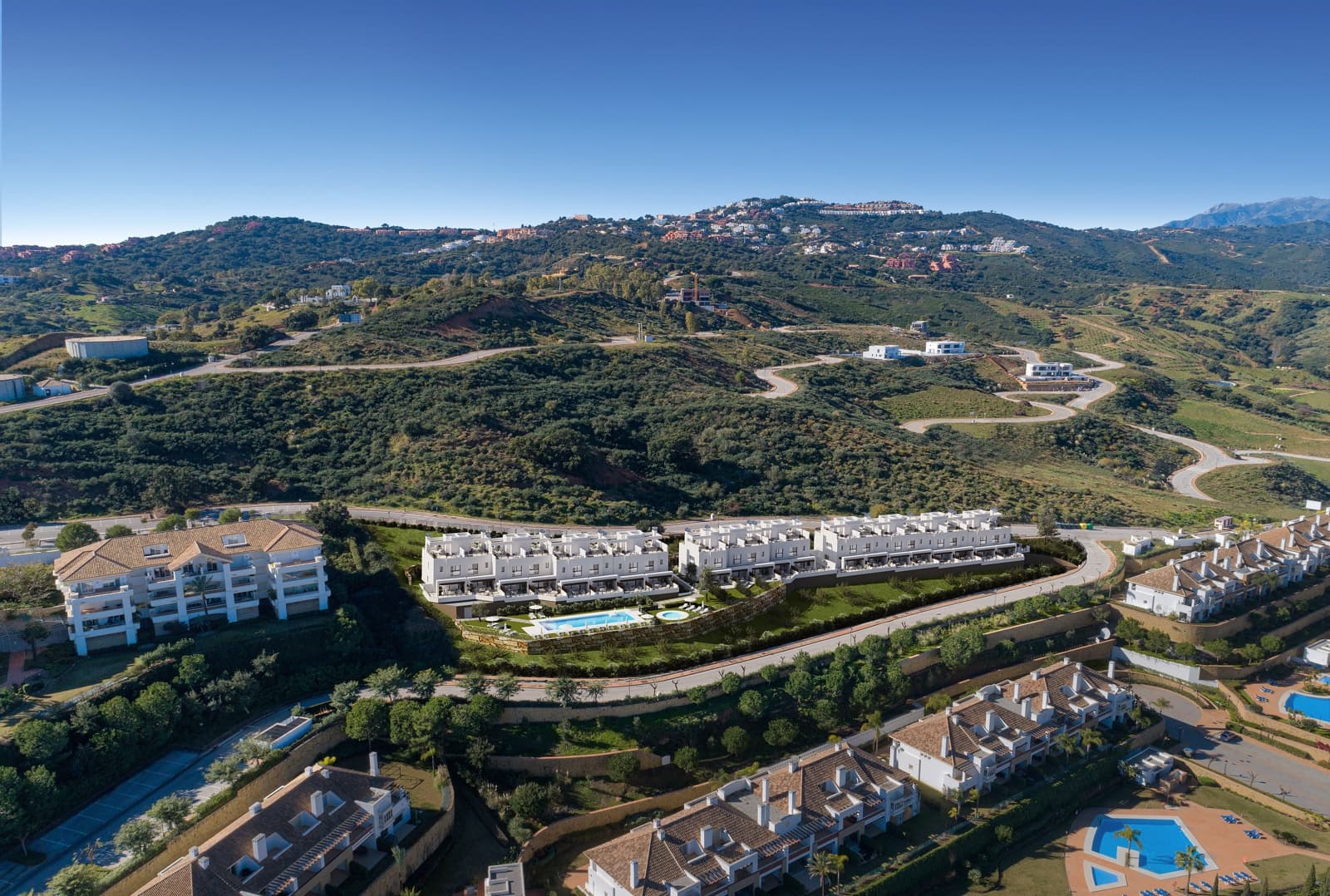 3 chambre Maison de Ville à vendre à Mijas avec piscine garage - 575 000 € (Ref: 8602542)