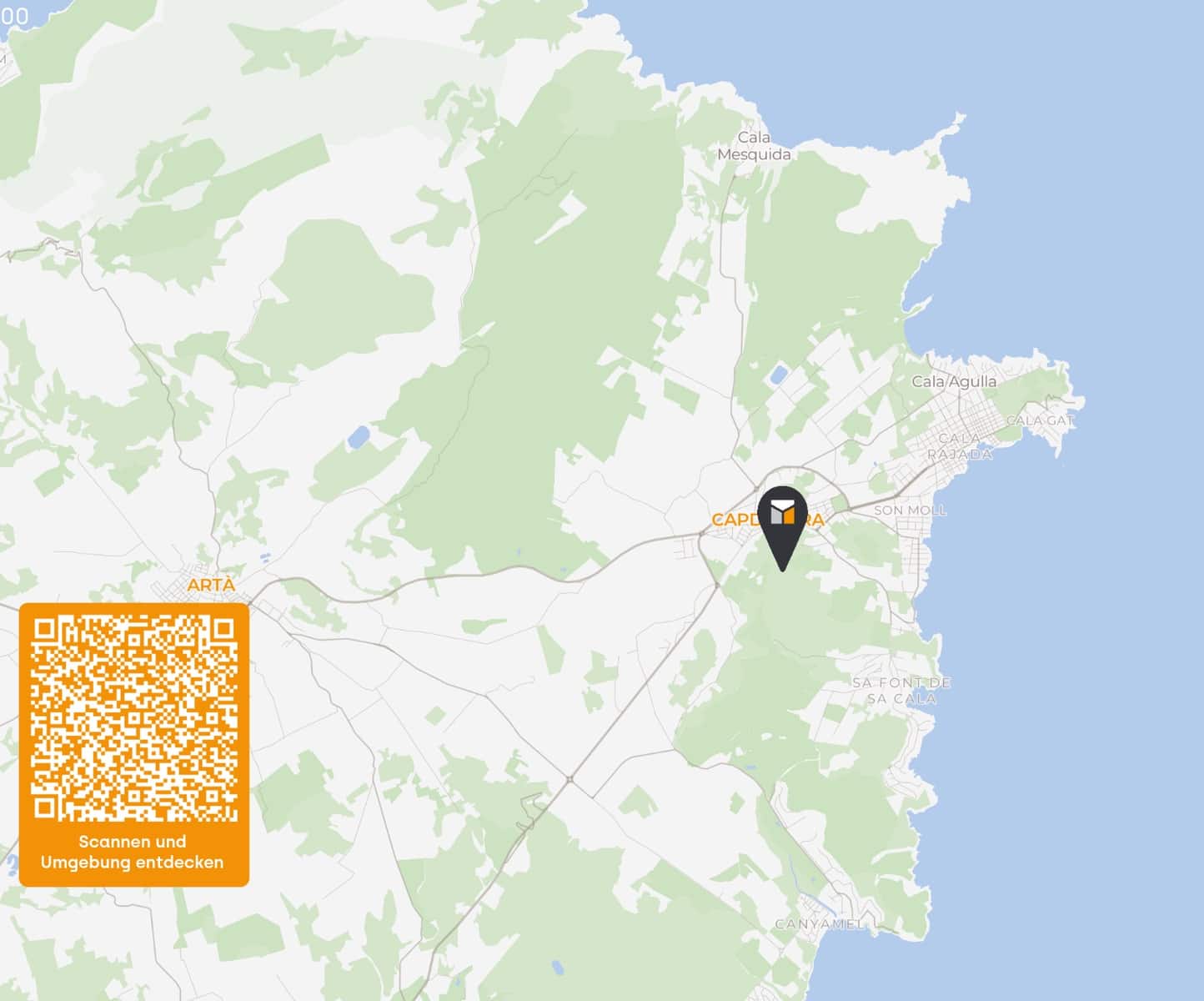 Ubebygd land til salgs i Capdepera - € 1 250 000 (Ref: 8681644)