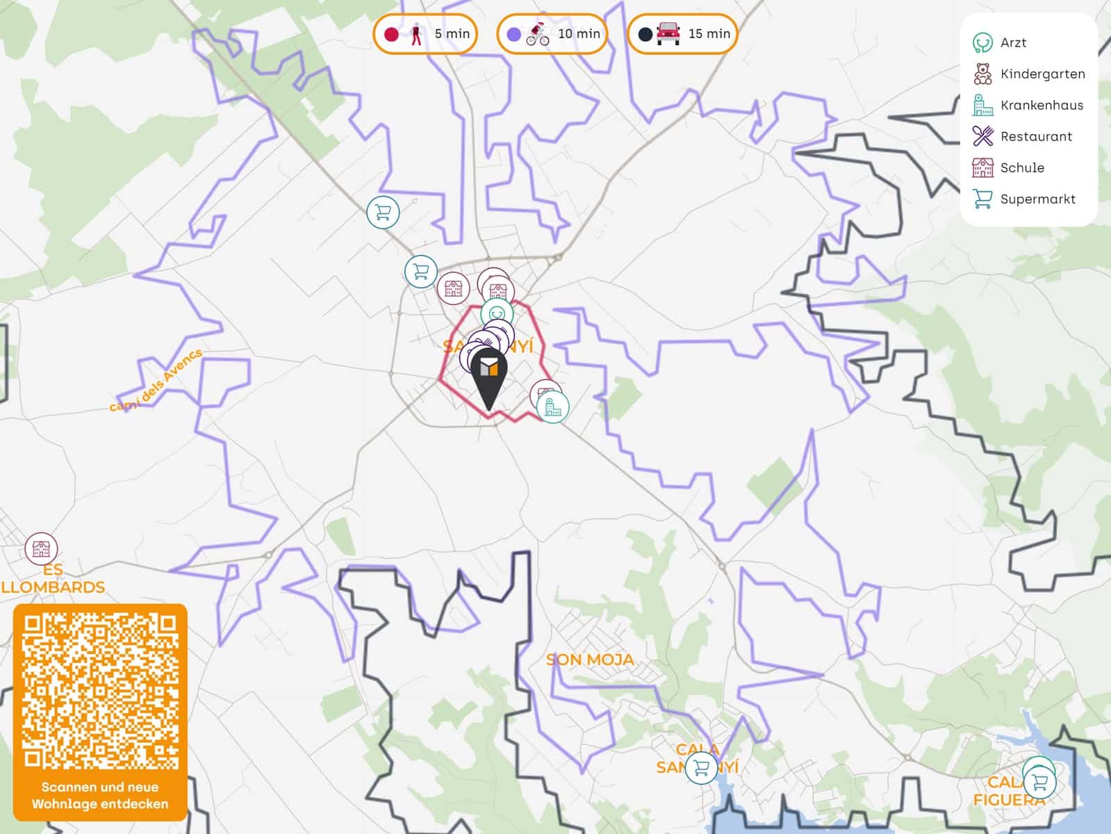 3 soveværelse Byhus til salg i Santanyi med swimmingpool garage - € 2.490.000 (Ref: 8710116)