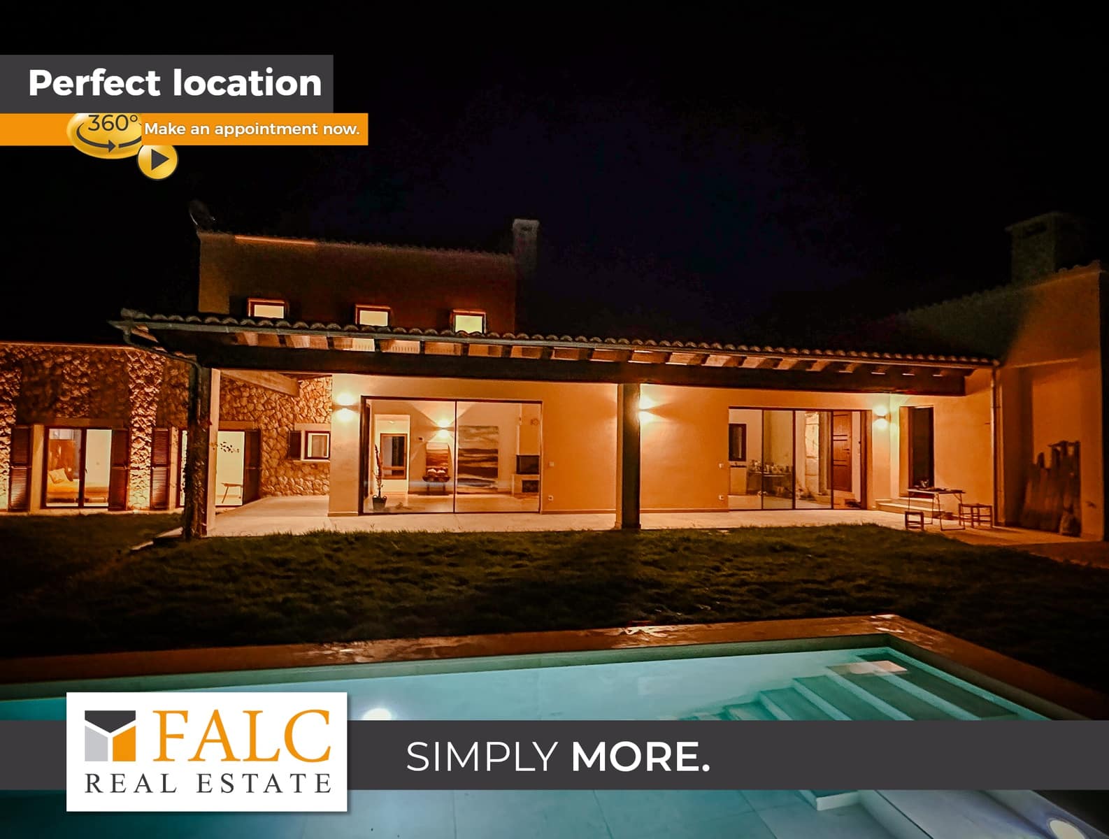 3 camera da letto Finca/Casa di Campagna in vendita in Ses Salines con piscina garage - 1.995.000 € (Rif: 8742732)