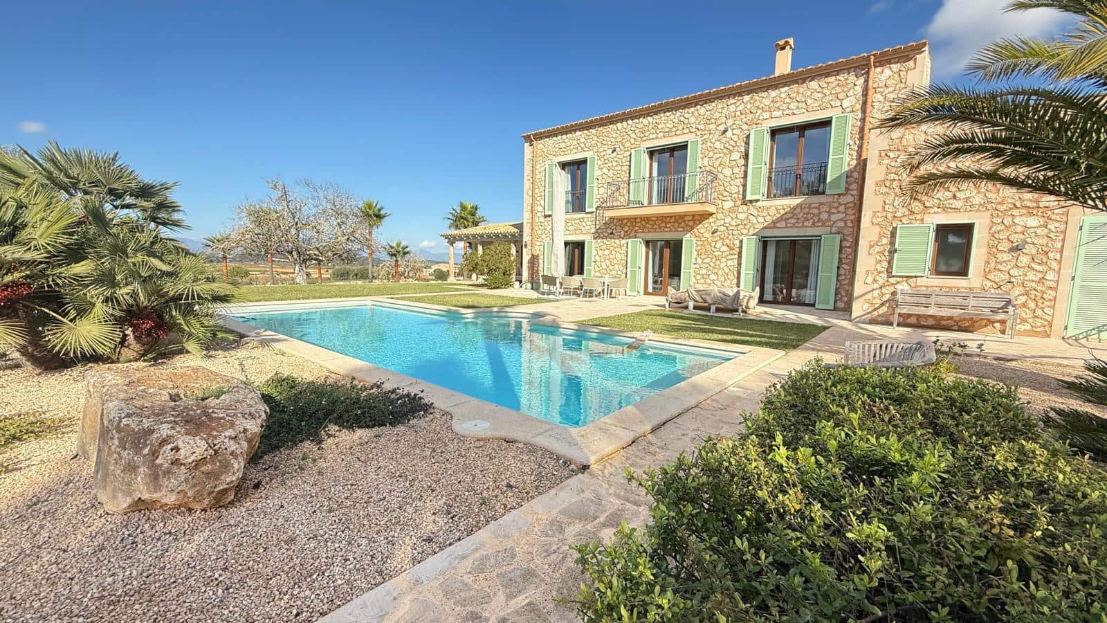 5 sypialnia Finka/Dom wiejski na sprzedaż w Algaida z basenem garażem - 2 579 000 € (Ref: 8788894)