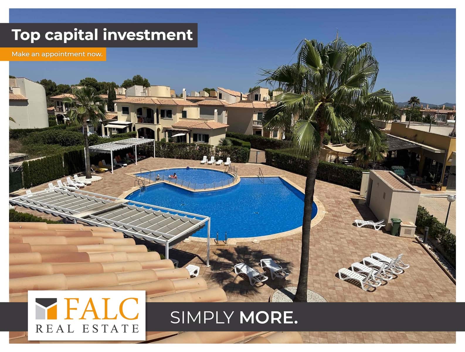 3 soveværelse Byhus til salg i Campos med swimmingpool - € 745.000 (Ref: 8793274)