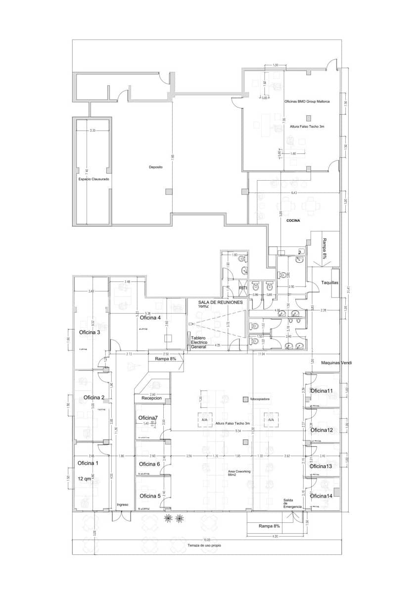 Komercyjne do wynajęcia w Palma de Mallorca - 330 € (Ref: 8800430)